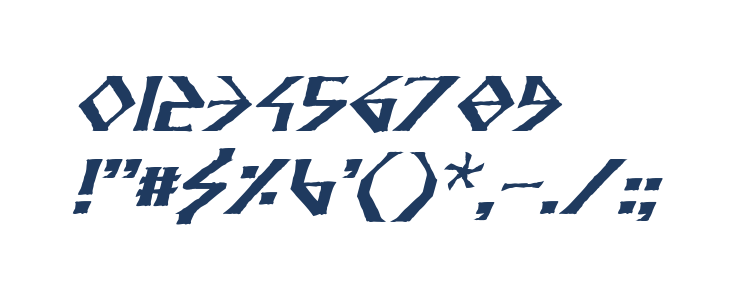 Anglodavek Italic Other Characters