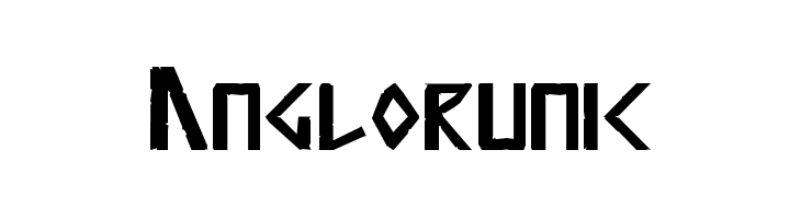 Anglorunic  font caratteri gratis