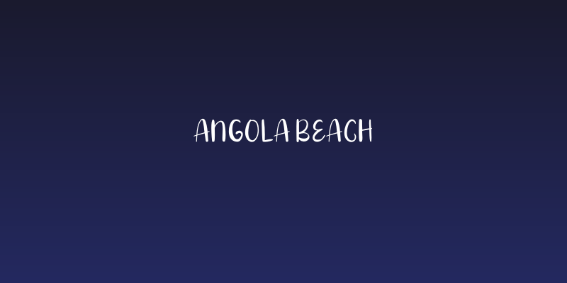 Angola Beach Social Header