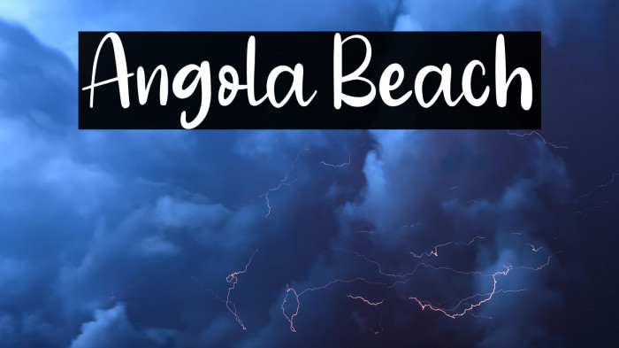 Angola Beach Example 3