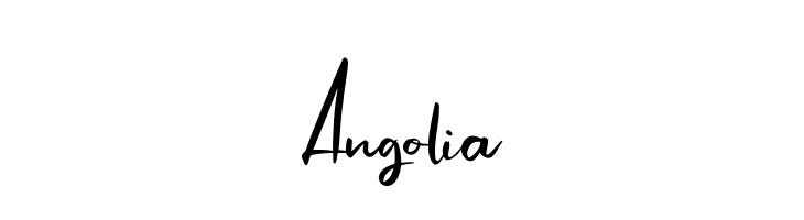 Angolia  नि: शुल्क फ़ॉन्ट्स डाउनलोड