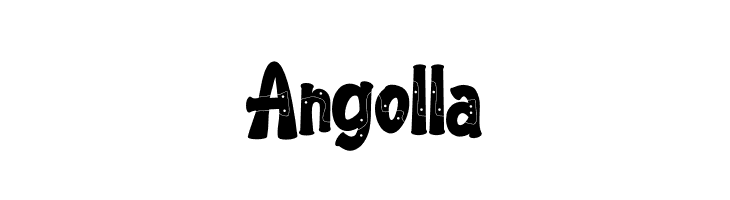 Angolla  baixar fontes gratis