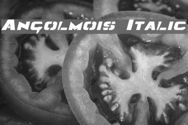 Angolmois Italic Font examples