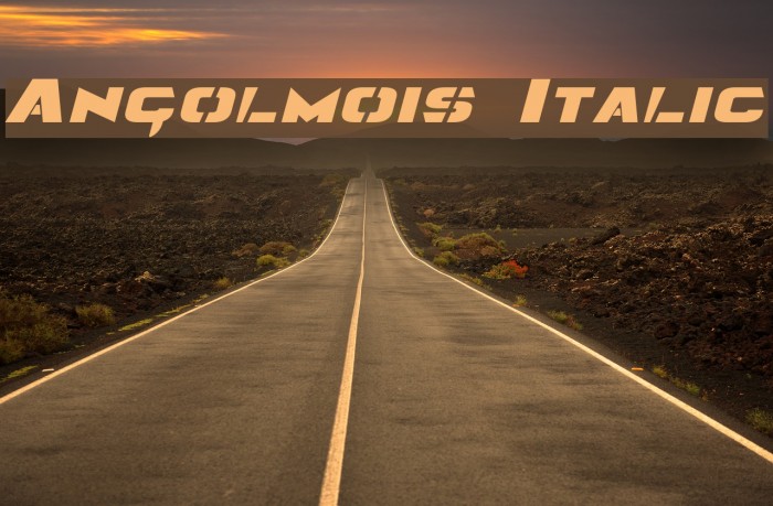 Angolmois Italic Example 3