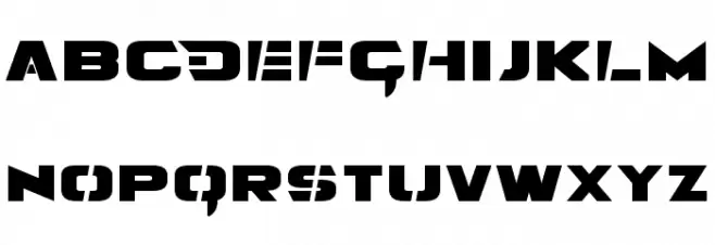 Angolmois Schriftart Groß