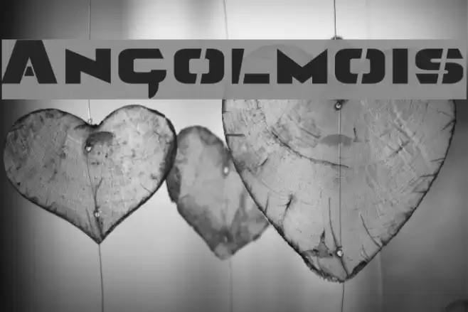 Angolmois Font examples