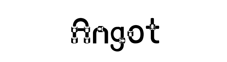 Angot  免费字体下载
