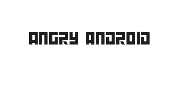 Angry Android Logo