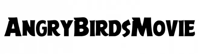 Angry Birds Movie  font caratteri gratis
