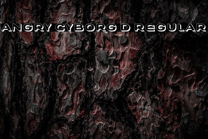 Angry Cyborg 3D Regular Example 1