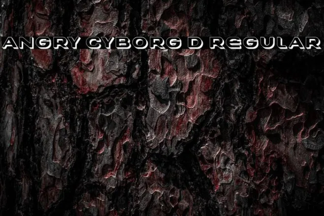 Angry Cyborg 3D Regular Example 1