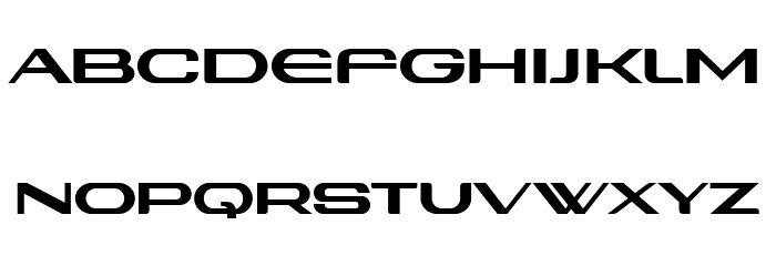 Angry Cyborg Extended Font OTHER CHARS