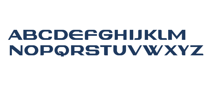 Angry Cyborg Regular Lowercase