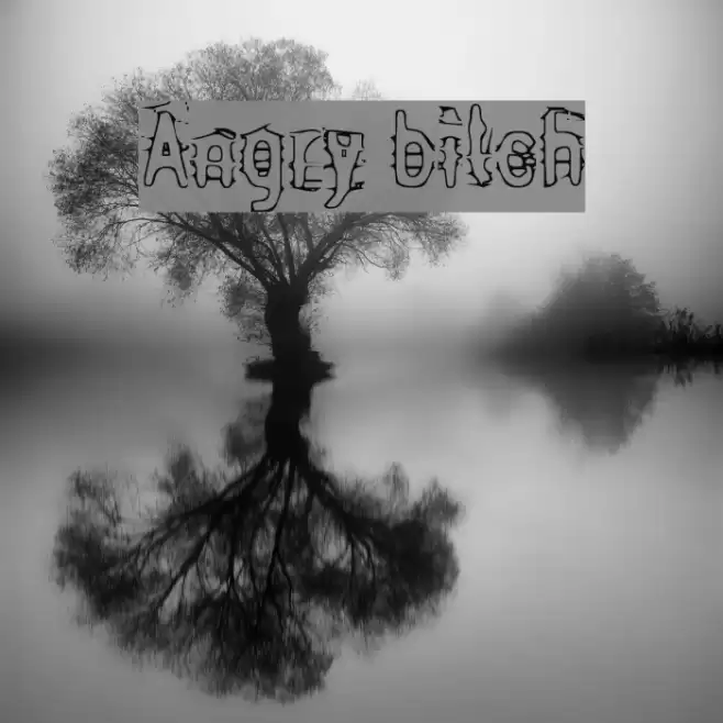 Angry bitch フォント examples