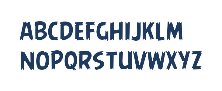 AngryBirds Regular Lowercase