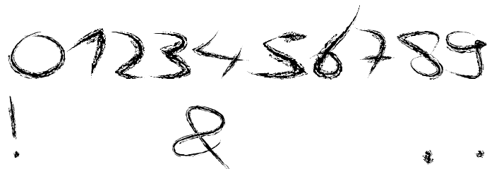 AngryChalk Font OTHER CHARS