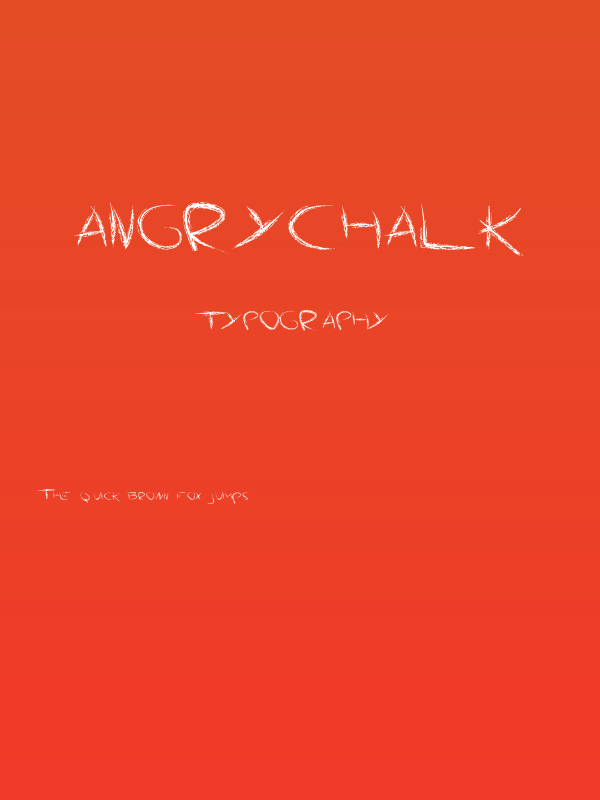 AngryChalk Poster