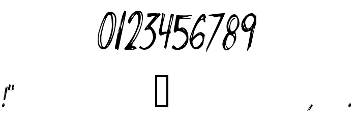 AngryMob-Regular Font OTHER CHARS