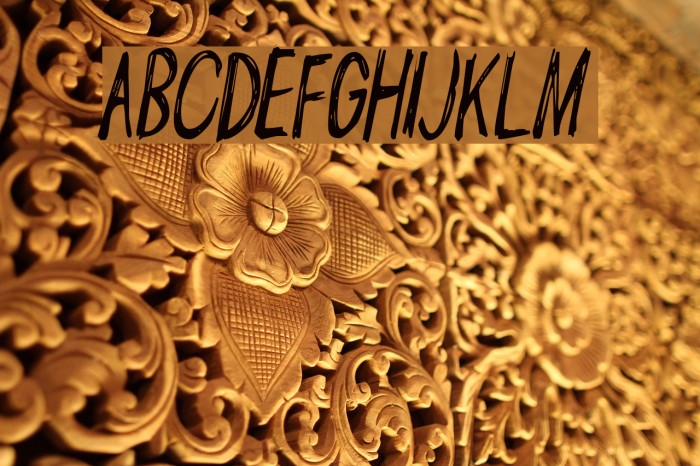 AngryMob-Regular Font examples