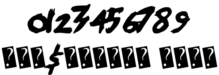AngryNerds Font OTHER CHARS