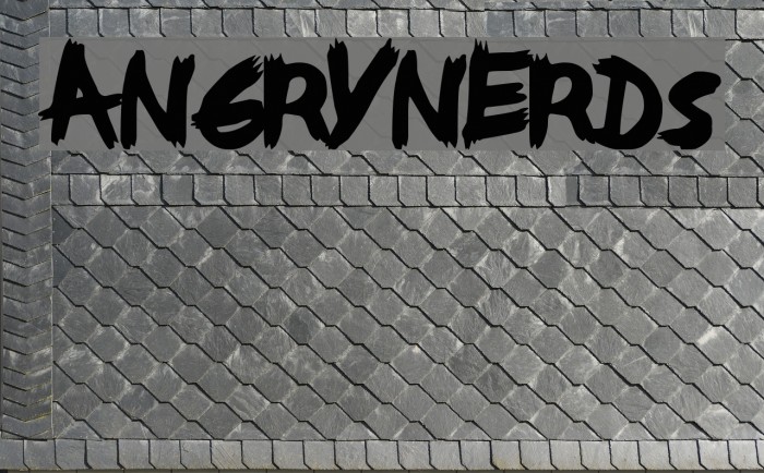 AngryNerds Font examples
