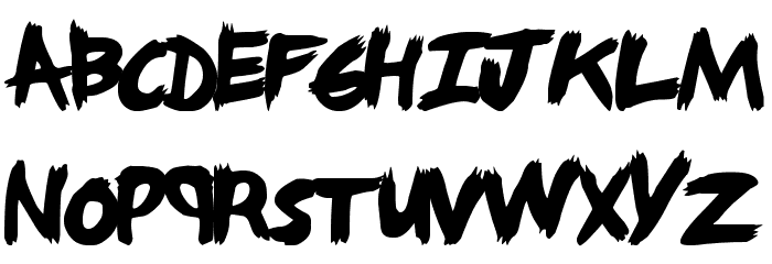 AngryNerds Font LOWERCASE