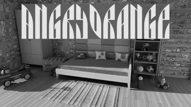 AngryOrange Font examples