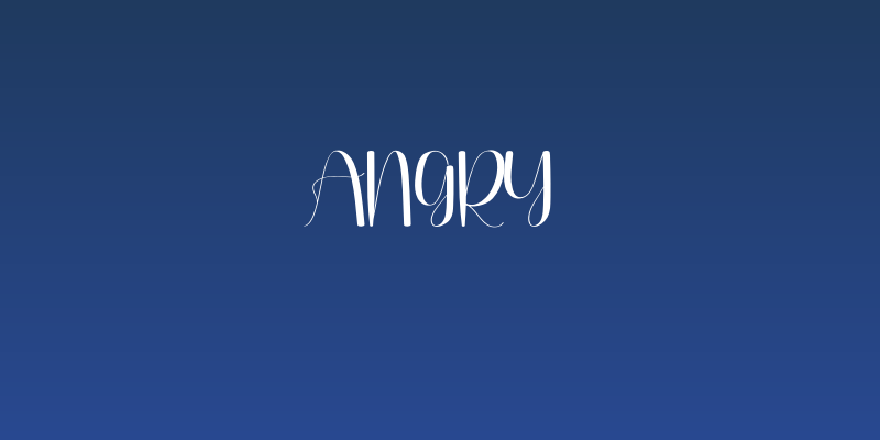 Angry Social Header