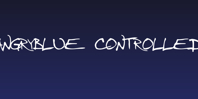 Angryblue  Controlled Social Header