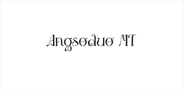 Angsoduo MT Logo
