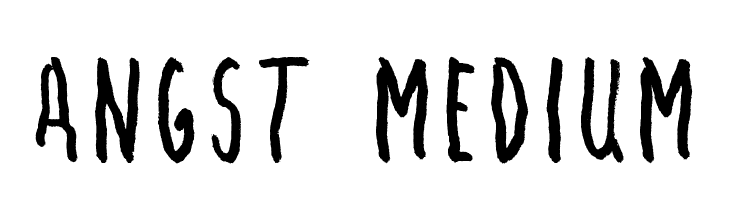 Angst Medium Font