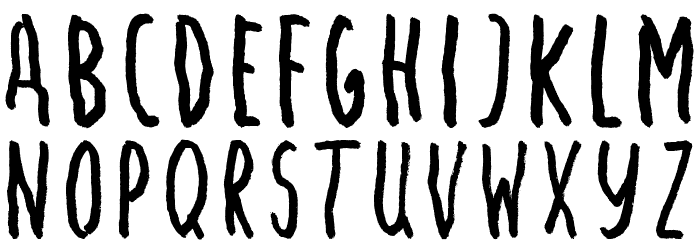 Angst Medium Font OTHER CHARS
