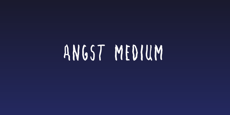 Angst Medium Social Header