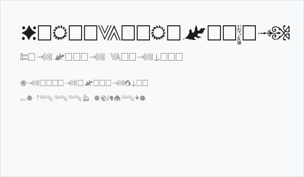 AngstDingbatsOne Business Card