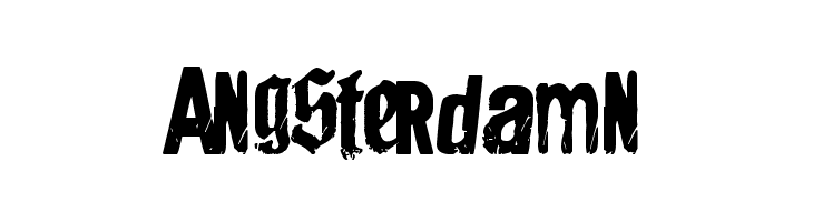 Angsterdamn  Descarca Fonturi Gratis