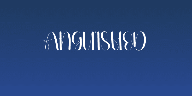 Anguished Social Header