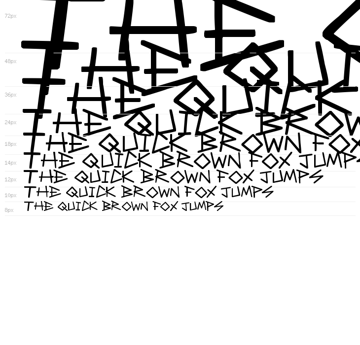 Angular Anarchy Waterfall