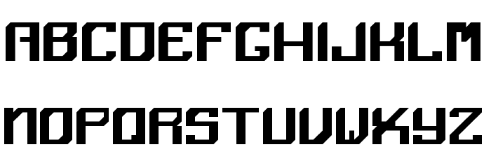 Angular Font LOWERCASE