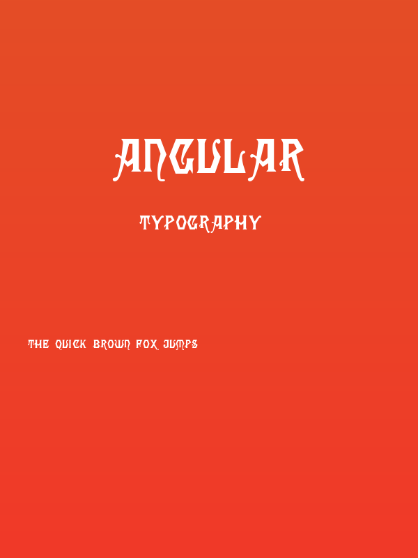 Angular Poster