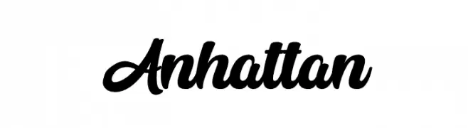 Anhattan  नि: शुल्क फ़ॉन्ट्स डाउनलोड