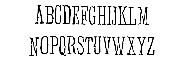 Anhedonia Font LOWERCASE