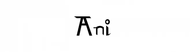 Ani  Скачать бесплатные шрифты