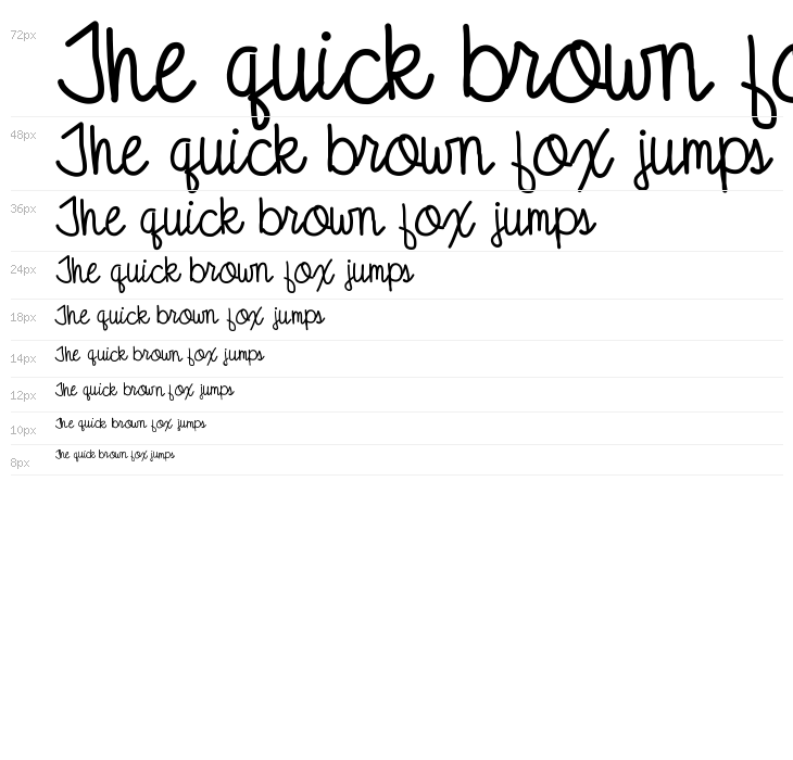 AniBeatriceCursive Waterfall