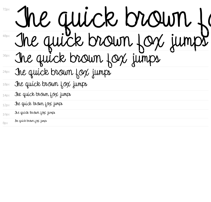 AniBeatriceCursive Waterfall