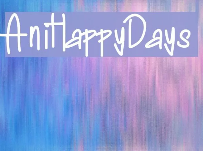 AniHappyDays Example 1