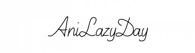AniLazyDay  नि: शुल्क फ़ॉन्ट्स डाउनलोड