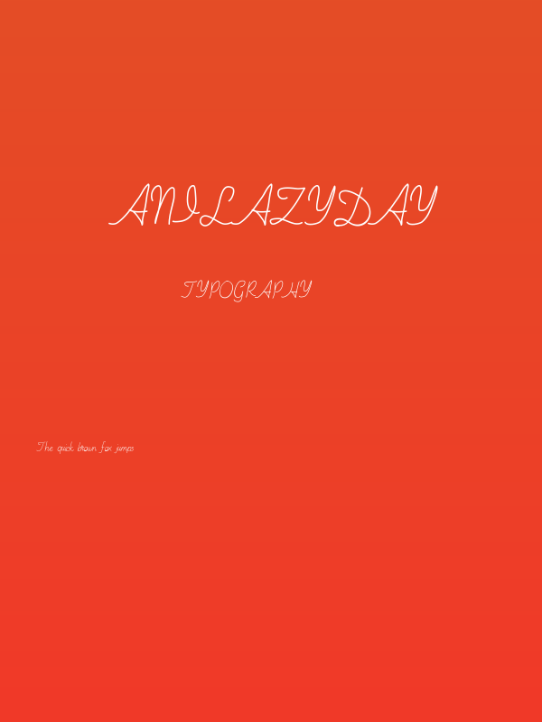 AniLazyDay Poster
