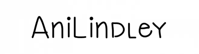 AniLindley  Frei Schriftart Herunterladen