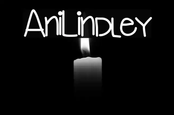 AniLindley Font examples
