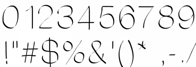 AniRandy Font OTHER CHARS